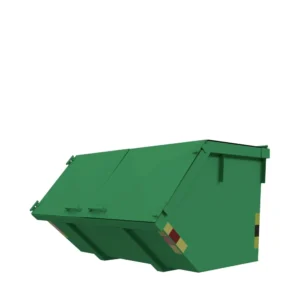 Täckt 3m3 BM-Container