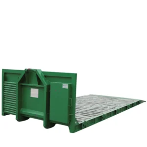 Maskinflak med fast ramp 6500
